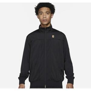 Nike Court Men's Black Tennis Jacket Size XL